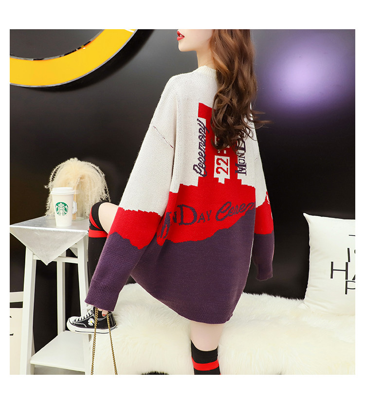 Pregnant woman winter dress blouses autumn winter pregnant women Neyhitch 2021 new wave loose sweater thicken in winter thickened