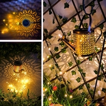 1-3pcs Solar LED Watering Can Lights Outdoor Waterproof Deco
