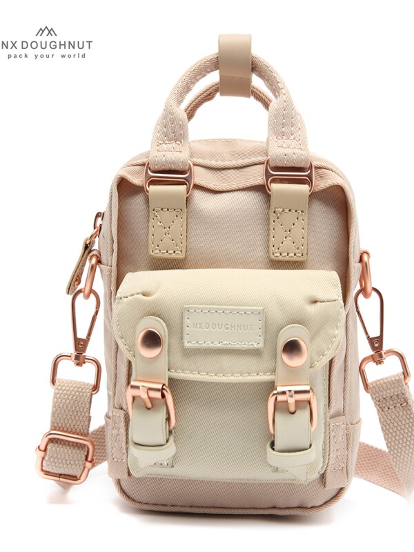 Donut, small shoulder bag, one-shoulder bag, hand loop bag