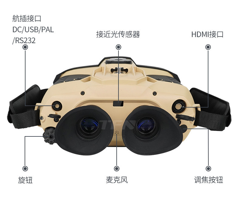 Тепловизор tfn 多功能双目双筒红外望远镜热成像仪微光夜视仪侦查测距mw101 Fup