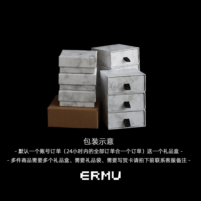 Серебряное ожерелье 二木 通体s925纯银拉丝片片吊坠项炼女小众设计感锁骨炼百搭高级