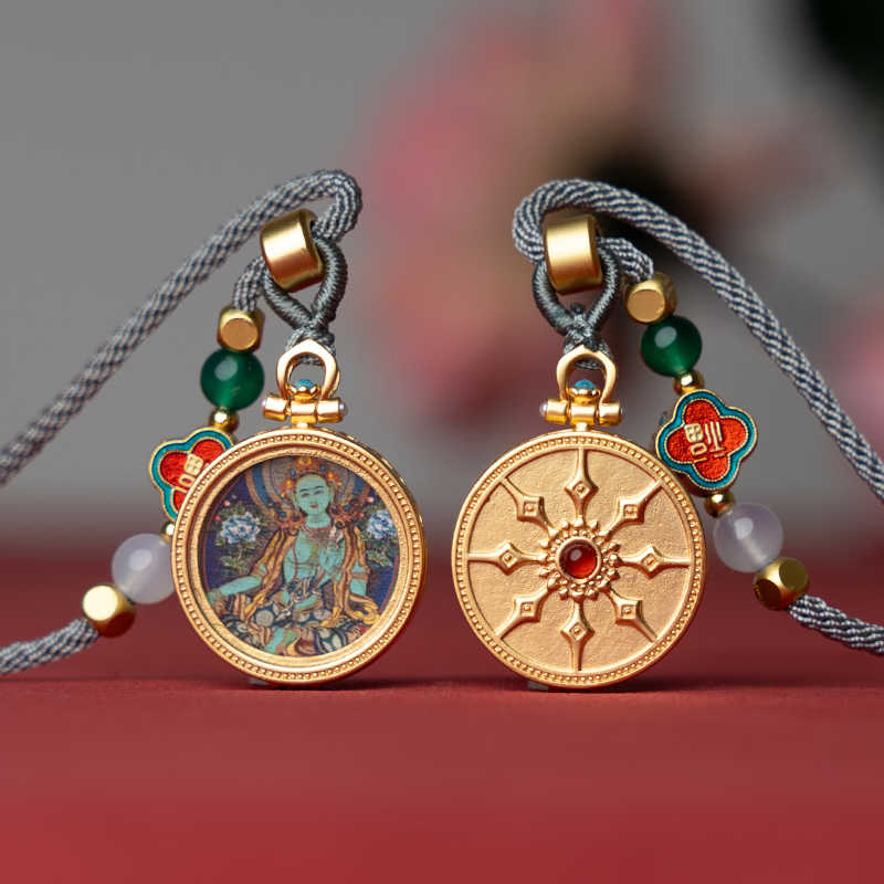 六臂大黒天の装飾品 65x48mm