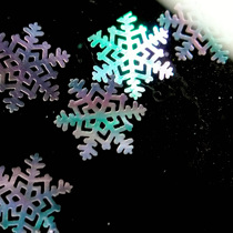 Mother-of-pearl Snowflake No. 001 Luminous Shell Green Shell Lacquer Lacquerware