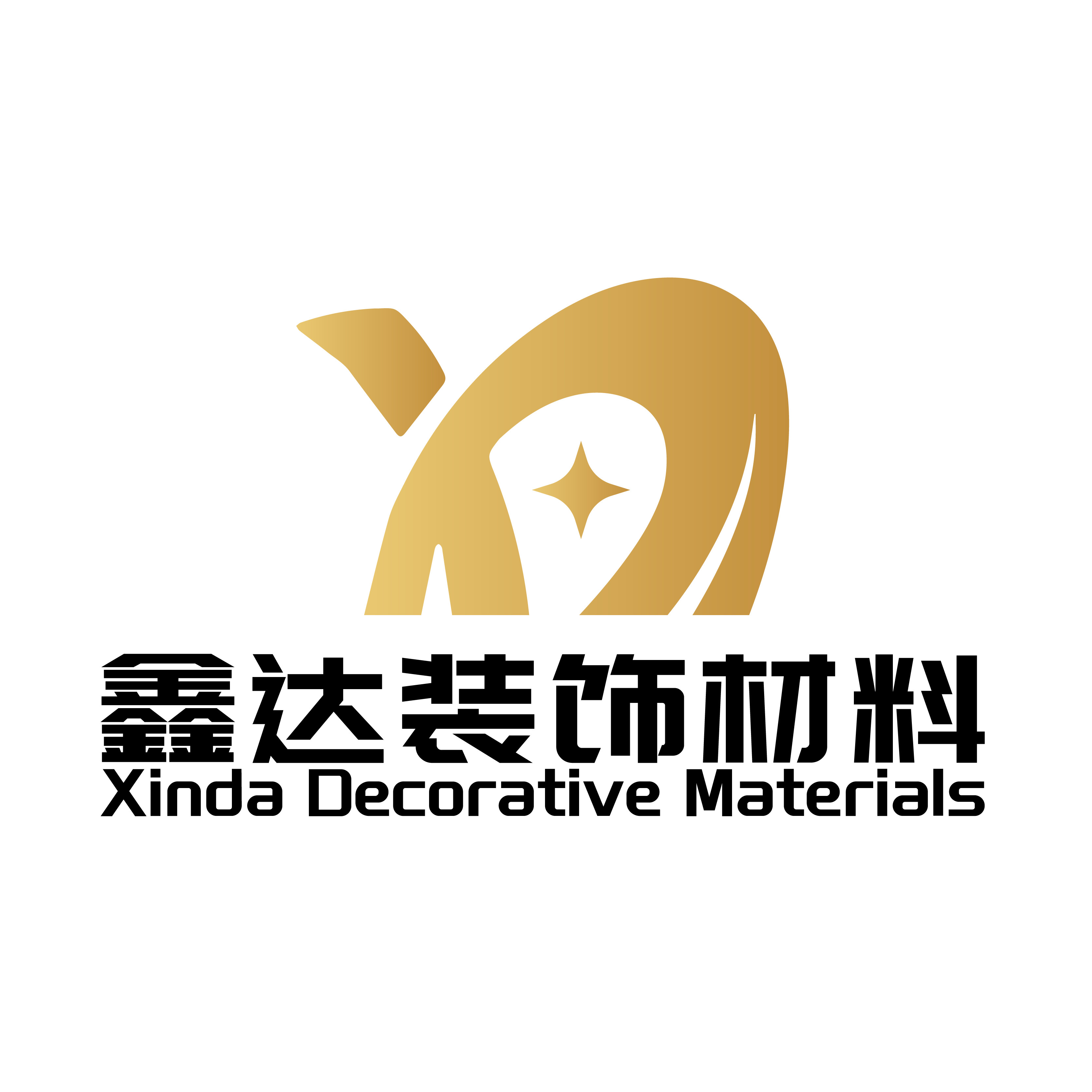 鑫达装饰材料的LOGO