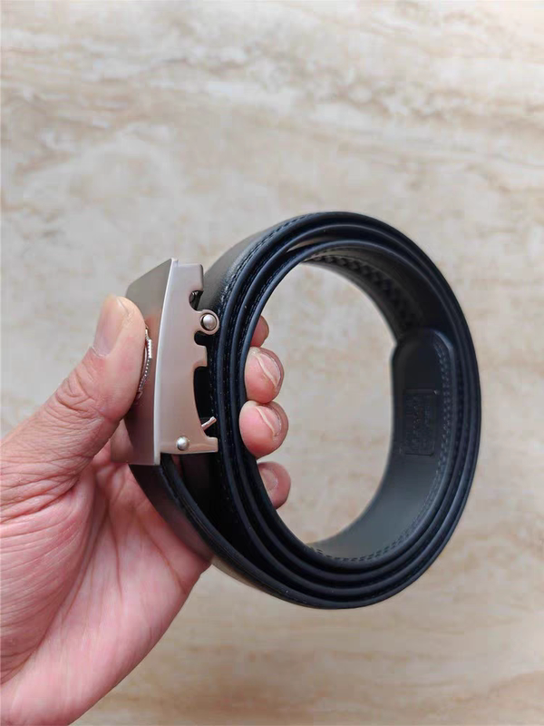 Genuine Unit Belt with Automatic Buckle, Commuter Security Belt, Duty Belt, Staff Formal Belt, Belt for Men and Women Genuine Unit Belt with Automatic Buckle, Commuter Security Belt, Duty Belt, Staff Formal Belt, Belt for Men and Women