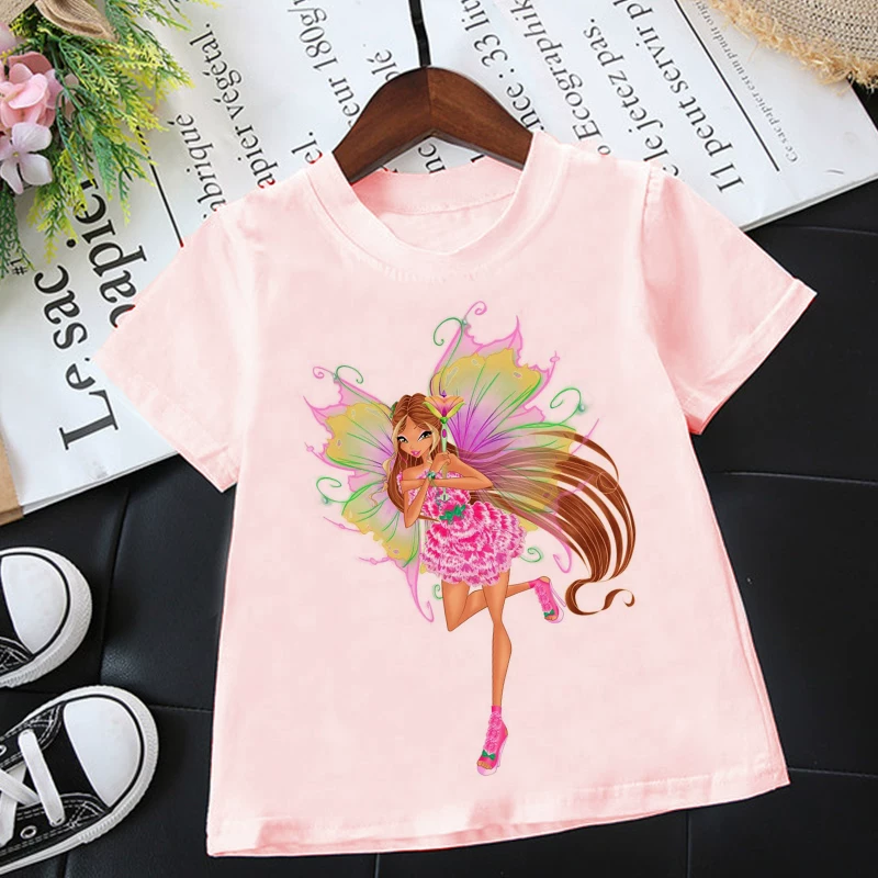 [Перевод] 2022 женская/мъжская мода Unisex The Winx Clubt-Shirt для детей мальчика — перевод на русский не требуется