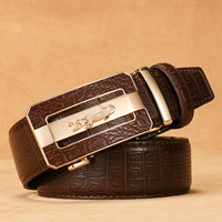 Есть крокодил в середине коричневого