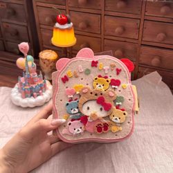 Xiaohongshu Hellokitty Non-Woven Handmade DIY Photo Album 3inch Photo Polaroid Photo Card Storage Souvenir