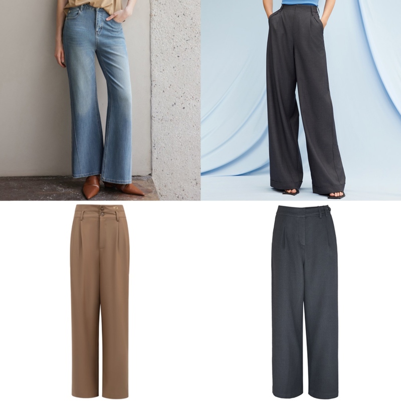 【Pants · High-Quality Collection】【Super Little Sun】Stylish and Elegant High-Waisted Commuter Pants 【Pants · High-Quality Collection】【Super Little Sun】Stylish and Elegant High-Waisted Commuter Pants