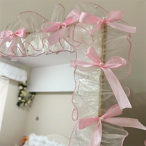 Mirror transformation diy material full body mirror edging decoration creative handmade floor mirror frame girls bedroom