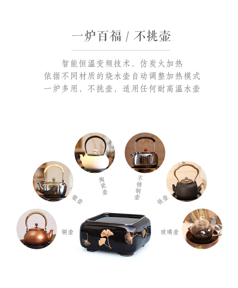 Warbler song in child burn electric TaoLu household boiling tea stove desktop small tea