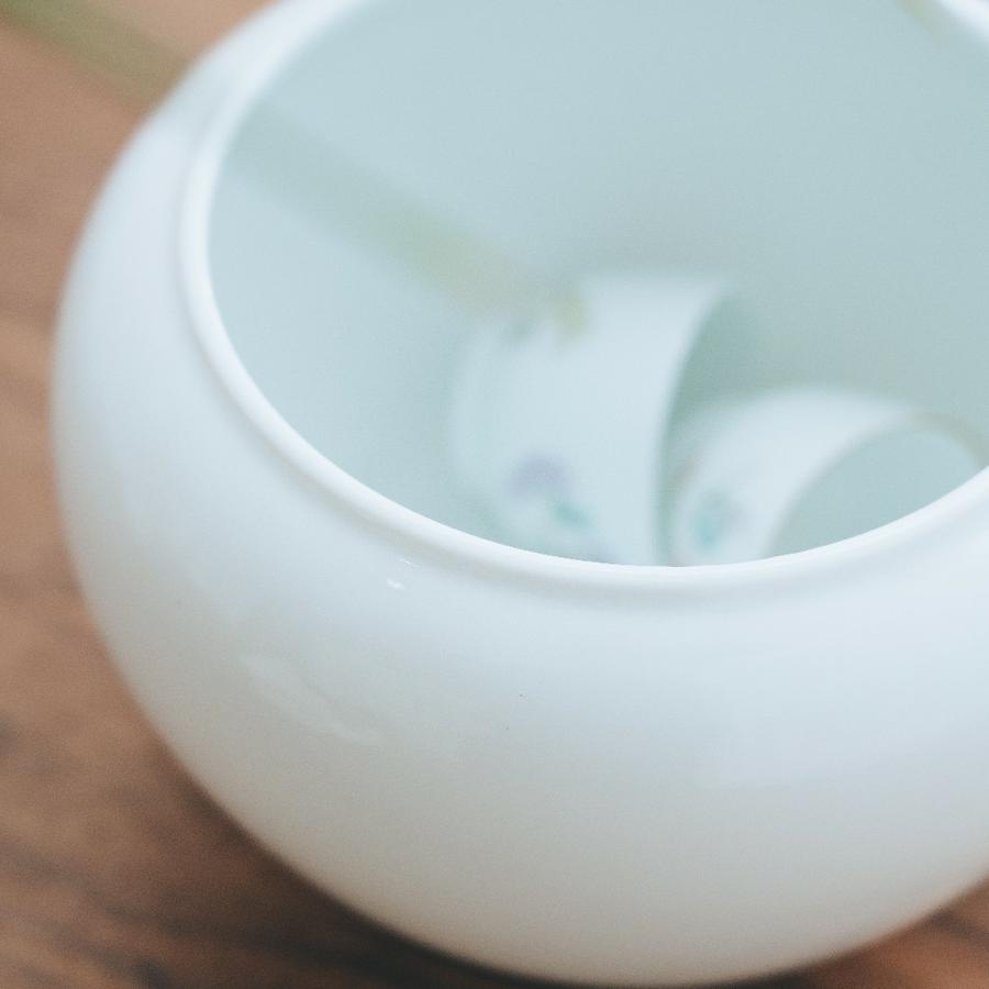 Made in ceramic water jar in hot tea household washing cylinder kung fu tea accessories large built water tea zero writing brush washer