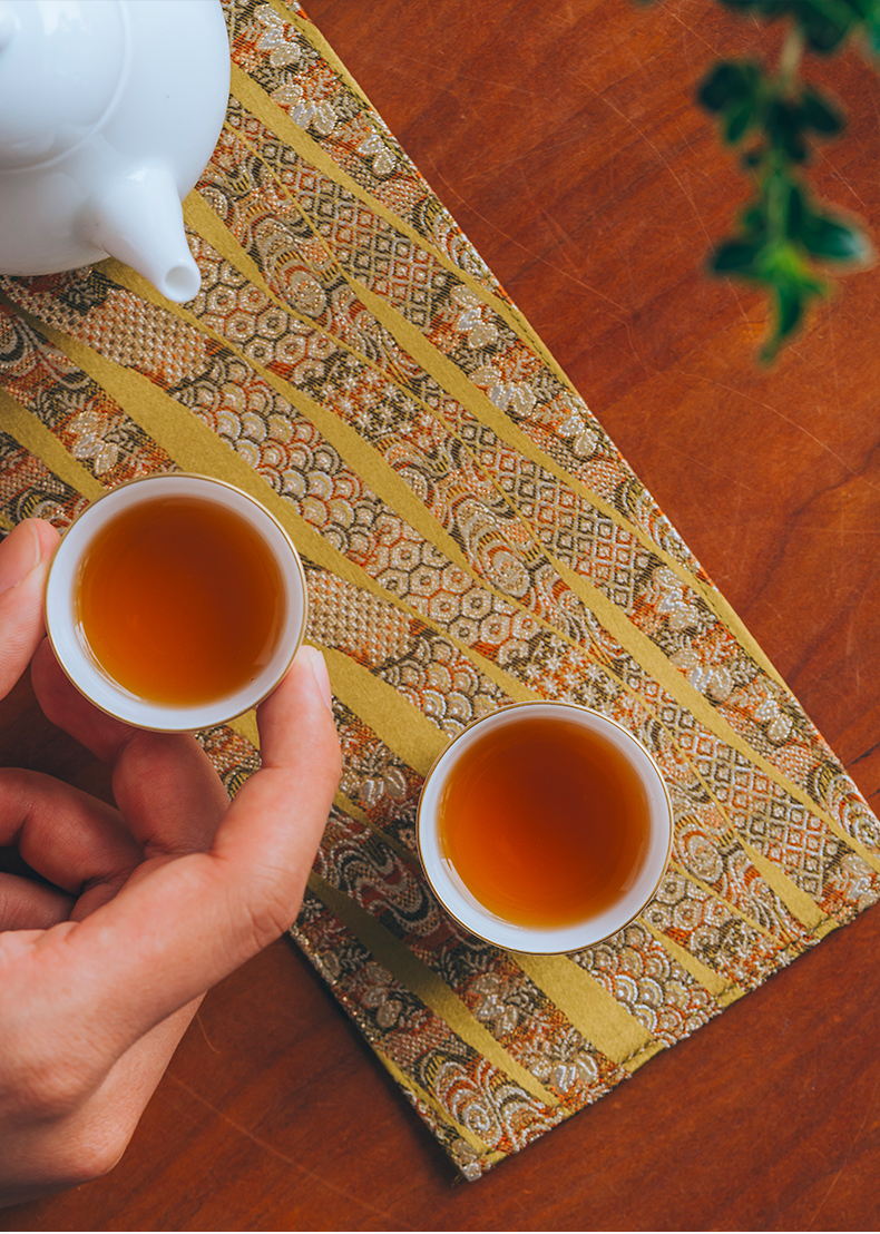 In tea table cloth {sung} brocade zen wind table flag tea tea cloth art China rectangle Chinese style with zero