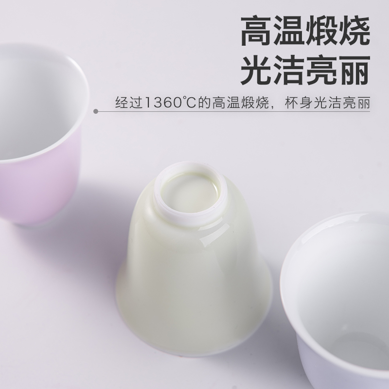 Get the child home fragrance - smelling cup in jingdezhen pure manual kung fu tea set ceramic sample tea cup a single large master CPU