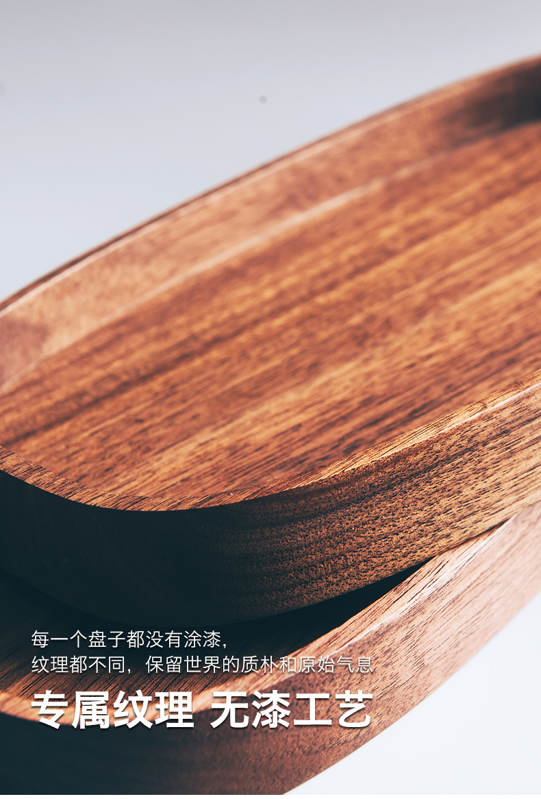 Made in jingdezhen tea accessories and hot water cup saucer contracted walnut tea tea tray cup mat