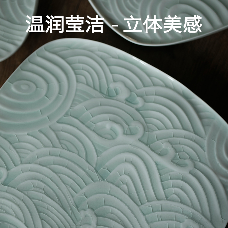 Kung fu tea accessories in child white CiHu bearing dry mercifully a pot of tea table of jingdezhen ceramics bearing pot of tea