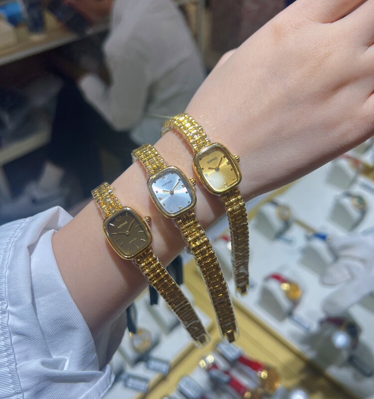 New Xipuni Gold Watch, Xipuni Men's and Women's Pure Gold Watch, Fashionable Watch