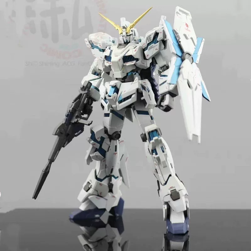 大班 MG Red Different Gundam Model MB Attack Free White Snow Jifinik Sbasbasan assembly hand