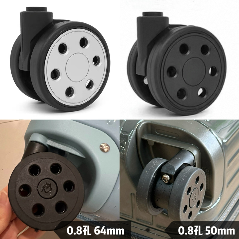 Suitable for Rimowa Essential Suitcase Wheel Replacement, 0.8cm Diameter Wheel Suitable for Rimowa Essential Suitcase Wheel Replacement, 0.8cm Diameter Wheel