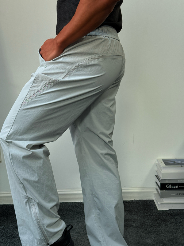 【Huang Tiantian】American-Style Outdoor Pace Breaker Trousers with 3D Cut, Zipper at the Hem, Cool Texture