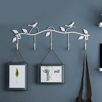 Birds Metal Wall Coat Rack And Hat Rack Multi-function Mount