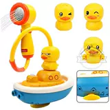 Baby Bath Toys for Kids Spray Water Bath Toys Electric Duck