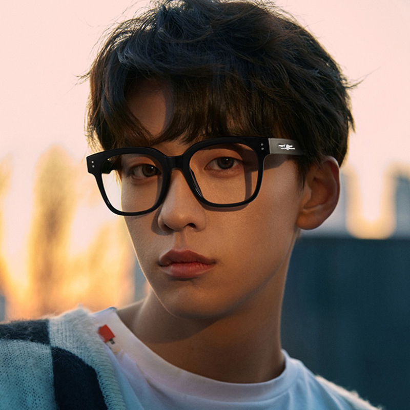 Passen Day Ensemble Black Box Glasses Male Superior frame Myopia Net Red Flat Mirror Retro Box No Lens Frames-Taobao