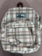 Japanese Plaid Versatile Backpack, Retro High-Looking School Bag, Simple Large-Capacity Korean Style College Student Backpack