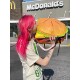 2023 New Trendy Campus Steven Universe Bioworld Cute Hamburger School Bag Backpack