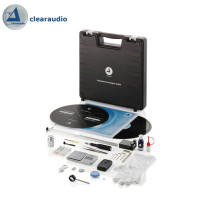 German Clearaudio clear professional vinyl debugging kit set with scale test disc etc