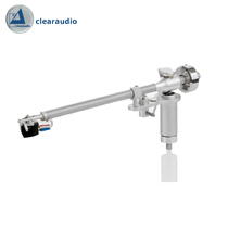 German clear Clearaudio Verify vinyl record player 9 inch arm silver carbon fiber singing arm