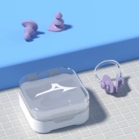 Сиреневый носовой зажим, беруши