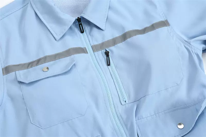 Làm mát mùa hè quần áo điều hòa không khí có quạt công trường xây dựng quần áo làm việc ngoài trời quạt quần áo làm lạnh sạc áo khoác nam nữ quần áo điện lực