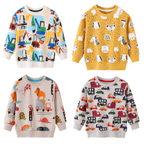 Jumping Meters New Arrival Autumn Winter Animals Print Boys