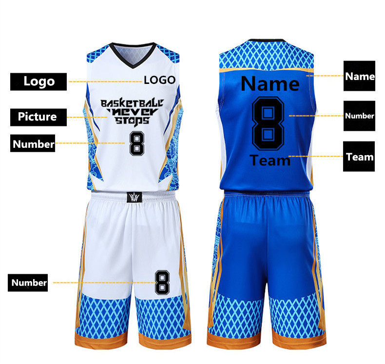 Спортивная форма custom print men kids basketball jersey sets child college t 0330TIA