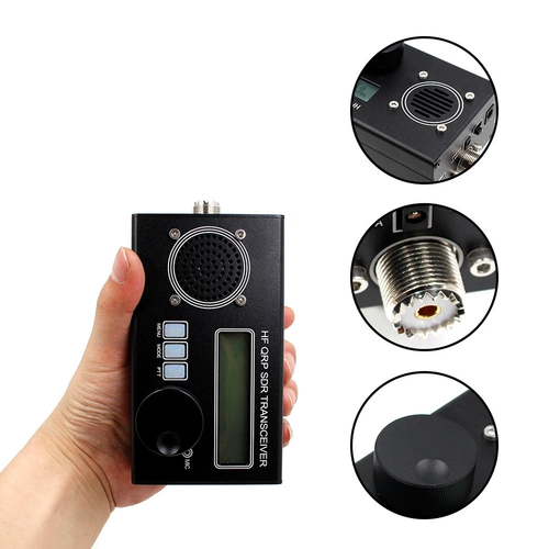 Cross -Border с открытым исходным кодом USDX QRP Короткий радиоперсивер SDR приемопередатчик 8 -полоса USDR