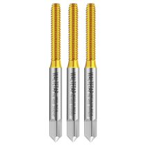 Imported titanium-plated extrusion tap M2 3 4 5 6 8 10 20 cobalt-containing iron tap for stainless steel made in the United States UNC