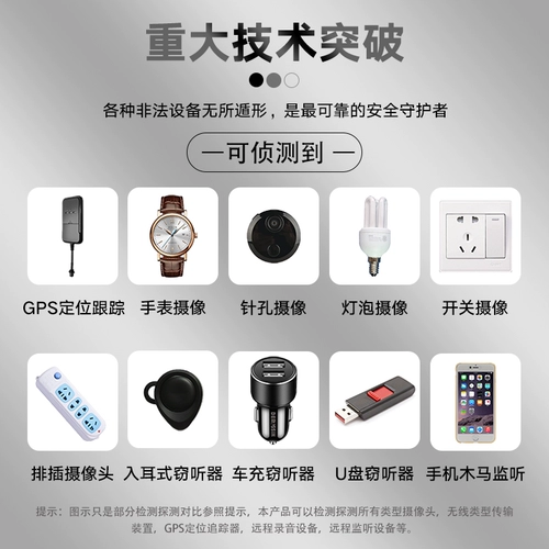 Многофункциональный инфракрасный детектор отель камеры GPS -детектор анти -кандидный анти -пипет