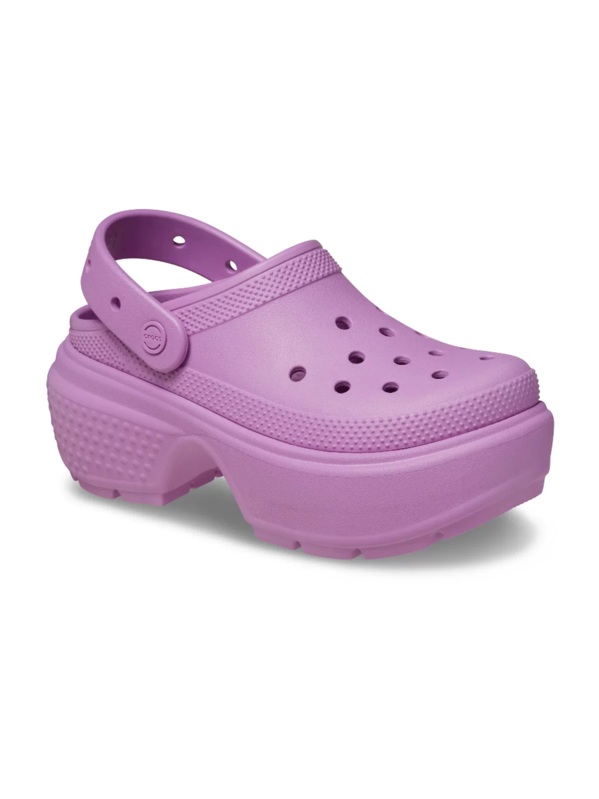 Корейская официальная прямая покупка посылка CROCS дырчатые туфли мужские и женские классические STOMP высокие каблуки 6,9 см