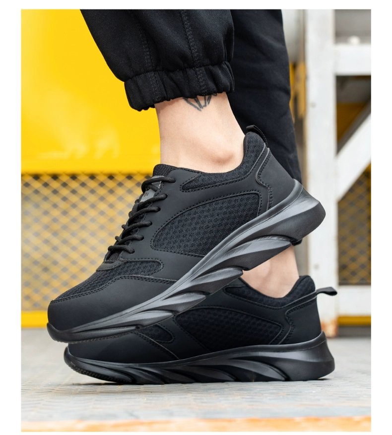 Ultra-light labor protection shoes for men, anti-smash with steel plate insulated electrician protective shoes, breathable old safety shoes, Kevlar sole, soft bottom