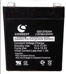 CONSENT 배터리 Guangsheng GS12V5AH (12V5AH20HR) 전기 롤링 셔터 도어 비상 전원 공급 장치 엘리베이터