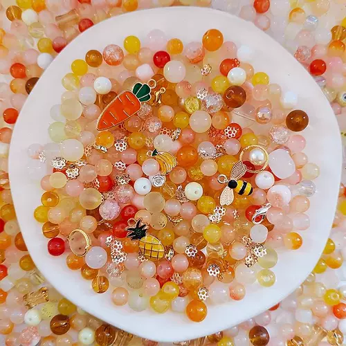 Смешанные бусины, набор материалов подходит для мужчин и женщин, браслет ручной работы, ожерелье, аксессуар, «сделай сам»