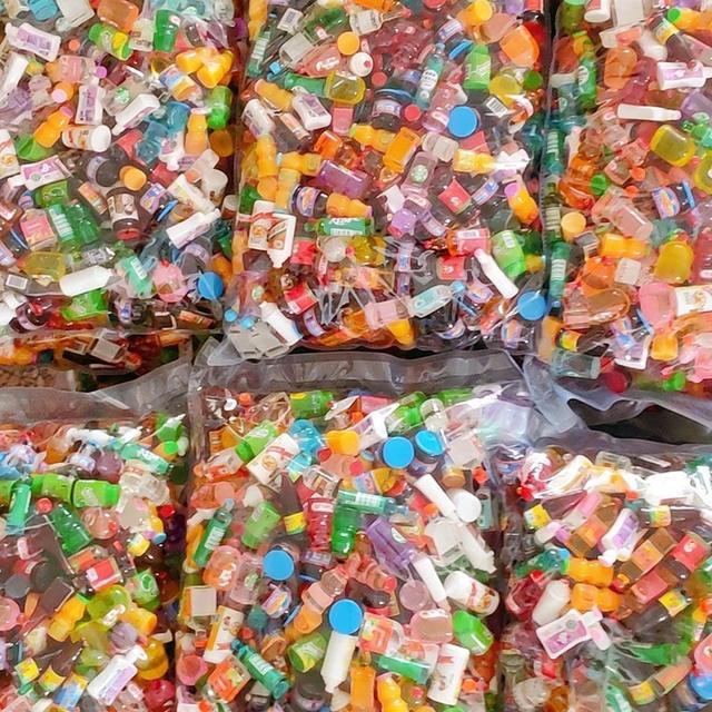 Miniature Model Convenience Store Supermarket Simulation Small Items Food Toys Small Bottles Children's Reward Small Gifts