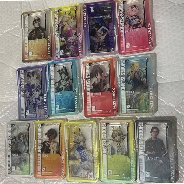 Passport Certification Protective Cover Arknights Pass Cover Shell Hard Shell Acrylic Small