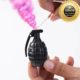 24 Colorful Smoke Toys That Can Smoke, Pull-Out Props, Realistic Grenade Models, Prank Items for Small Shops