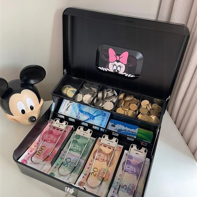 Year of the Dragon Money Box 2024 for Children, Boys and Girls, for Storing and Withdrawing Lucky Money, Giant Stainless Steel Savings Bank