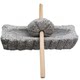 Blue Stone Grinding Wheel Tea Utensil, Stone Mortar from the Tang and Song Dynasties for Crushing Medicine, Traditional Tea Tray, Tea Powder Grinding Tool, Tea and Herbal Medicine