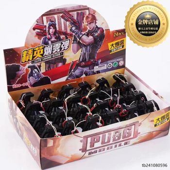 24 Colorful Smoke Toys That Can Smoke, Pull-Out Props, Realistic Grenade Models, Prank Items for Small Shops