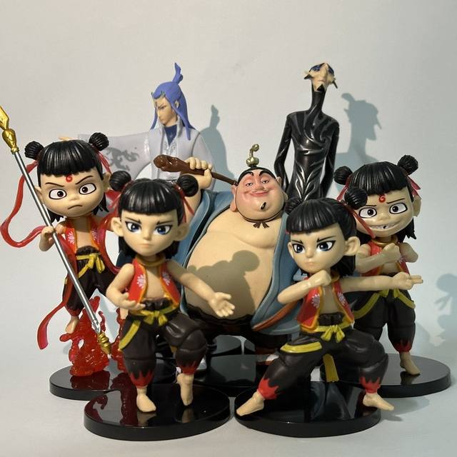 In-Stock Anime Figure: Nezha's Third Prince: the Demon Child's Return - Ao Bing Action Figure Model Toy Doll