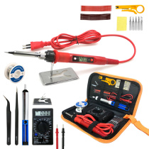 60 80 W Digital Electric Soldering Iron Home Welding Thermoregulation Industrial Grade Electrowelded Pen Repair Tool Suit